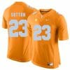 Tennessee Volunteers Cameron Sutton Jersey #23 Football NCAA Jerseys Light Orange