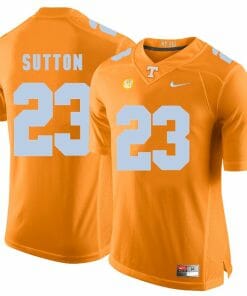 Tennessee Volunteers Cameron Sutton Jersey #23 Football NCAA Jerseys Light Orange