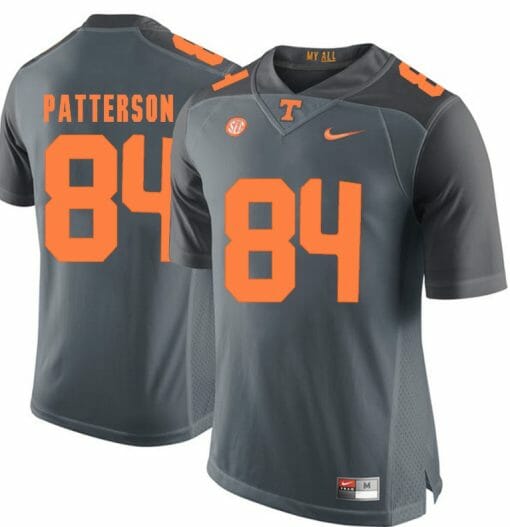 Tennessee Volunteers Cordarrelle Patterson Jersey #84 Football NCAA Jerseys Gray Orange