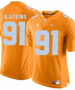 Tennessee Volunteers Doug Atkins Jersey #91 Football NCAA Jerseys Orange