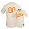 Tennessee Volunteers Elite White Custom Name Number Baseball Jersey