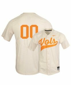 Tennessee Volunteers Elite White Custom Name Number Baseball Jersey