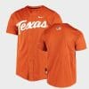 Texas Longhorns Custom Name Number Orange College Baseball Jersey
