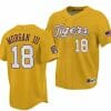 Tre Morgan Jersey LSU Tigers NCAA Baseball 2023 College World Series Champions Gold 18