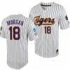 Tre Morgan Jersey LSU Tigers NCAA Baseball 2023 College World Series White Purple 18