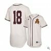 Trevor Hauver Jersey Arizona State Sun Devils Baseball NCAA College Alumni White 18