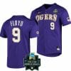 Ty Floyd Jersey LSU Tigers Baseball NCAA 2023 College World Series Purple 9