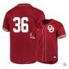 Tyler Hardman Jersey Oklahoma Sooners Baseball NCAA College Red Elite Alumni 36