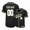 UCF Knights Black Custom Name and Number College Baseball Jersey