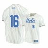 UCLA Bruins 16 Kyle Cuellar Beige College Baseball Jersey