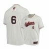Under Armour Auburn Tigers 6 Matt Scheffler White Baseball Jersey