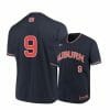 Under Armour Auburn Tigers 9 Ryan Bliss Navy Baseball Jersey