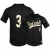 Vanderbilt Commodores 3 Cooper Davis Black College Baseball Jersey