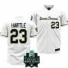 Wake Forest Demon Deacons Baseball Josh Hartle Jersey NCAA 2023 College World Series White 23