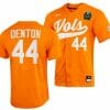 Zane Denton Jersey Tennessee Volunteers 44 Orange 2023 NCAA Baseball College World Series OMAHA 8