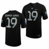 Air Force Falcons Semper Supar Jersey 19 Football 2022 Space Force Rivalry Alternate Black