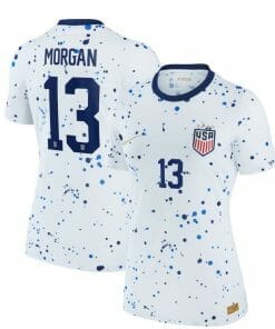 Alex Morgan Jersey USWNT 2023 Home Replica White