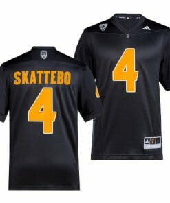 Arizona State Sun Devils Cameron Skattebo Jersey #4 Premier Black College Football 2023