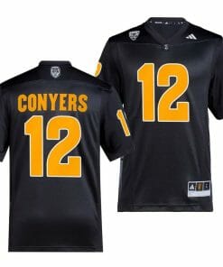 Arizona State Sun Devils Jalin Conyers Jersey #12 Premier Black College Football 2023