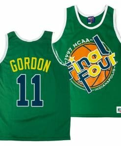 Arizona Wildcats Aaron Gordon Jersey #11 1997 NCAA Champions Final Four Green