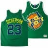 Arizona Wildcats Michael Dickerson Jersey 23 1997 NCAA Champions Final Four Green
