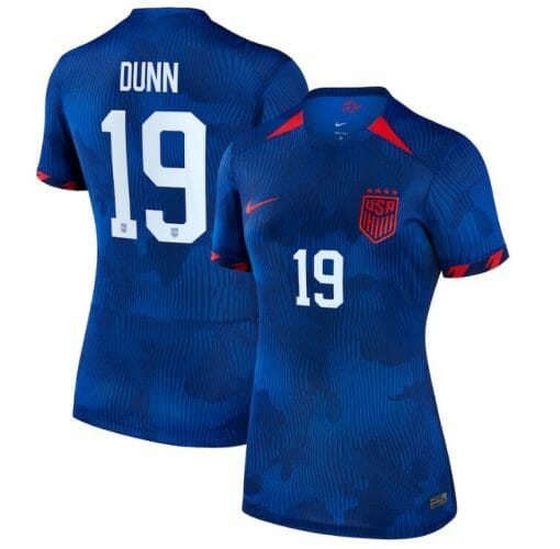 Crystal Dunn Jersey USWNT 2023 Away Replica Royal