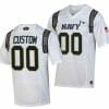 Custom Navy Midshipmen Jersey Name and Number College Football 2023 Aer Lingus Classic White Replica