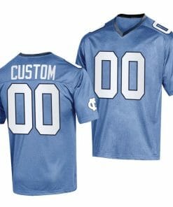 Custom North Carolina Jersey Name and Number College Football 2023 Replica Blue