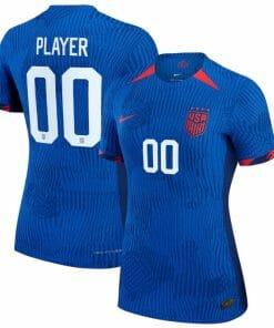 Custom USWNT Jersey Name and Number 2023 Away Blue