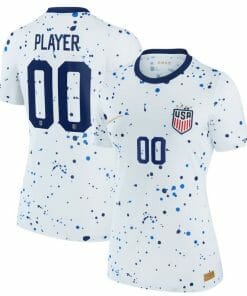 Custom USWNT Jersey Name and Number 2023 Home Replica White