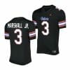 Florida Gators Jason Marshall Jr Jersey #3 Alternate Game Black 2023 Salute To Service Uniform