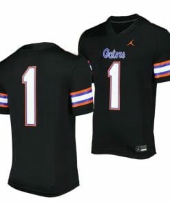 Florida Gators Jersey #1 Alternate Game Black College Football