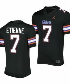 Florida Gators Trevor Etienne Jersey #7 Alternate Game Black 2023 Salute To Service Uniform