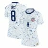 Julie Ertz Jersey USWNT 2023 Home Replica White