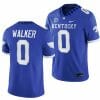Kentucky Wildcats Deone Walker Jersey 0 NCAA Football 2023 Game Home Blue