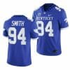 Kentucky Wildcats ZaDarius Smith Jersey 94 NCAA Football 2023 Game Home Blue