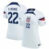 Kristie Mewis Jersey USWNT 2022 23 Home Breathe Stadium Replica White