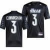 Louisville Cardinals Malik Cunningham Jersey 3 College Football 2023 Premier Black
