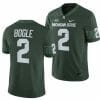 Michigan State Spartans Khris Bogle Jersey 2 College Football Green 2023 Game