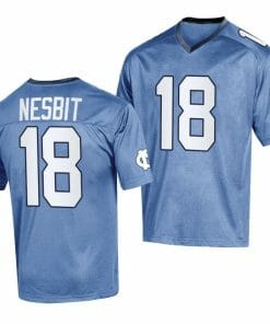 North Carolina Tar Heels Bryson Nesbit Jersey #18 College Football 2023 Replica Blue