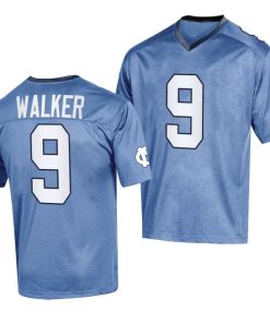 North Carolina Tar Heels Devontez Walker Jersey #9 College Football 2023 Replica Blue