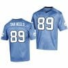 North Carolina Tar Heels Jersey 89 College Football 2023 Replica Blue