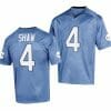 North Carolina Tar Heels Travis Shaw Jersey 4 College Football 2023 Replica Blue