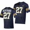 Notre Dame Fighting Irish JD Bertrand Jersey 27 College Football 2023 Aer Lingus Classic Navy