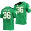 Notre Dame Fighting Irish Jerome Bettis Jersey 36 College Football Kelly Green 2023