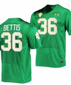 Notre Dame Fighting Irish Jerome Bettis Jersey #36 College Football Kelly Green 2023