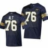 Notre Dame Fighting Irish Joe Alt Jersey 76 College Football 2023 Aer Lingus Classic Navy