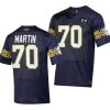 Notre Dame Fighting Irish Zack Martin Jersey 70 College Football 2023 Aer Lingus Classic Navy