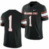 Oklahoma State Cowboys Jersey 1 College Football 2023 Game Black