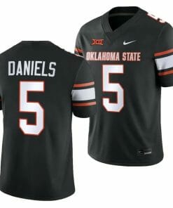 Oklahoma State Cowboys Kendal Daniels Jersey #5 College Football 2023 Game Black